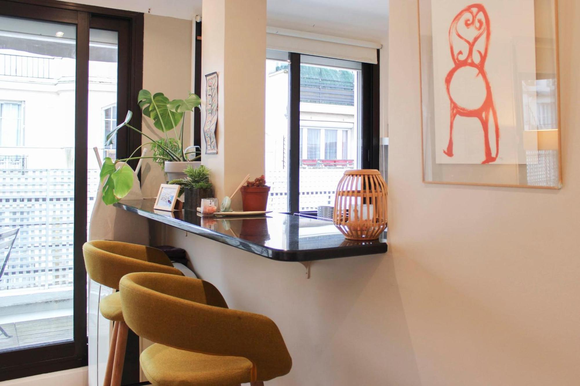Bright Apartment With Unobstructed View París Exterior foto