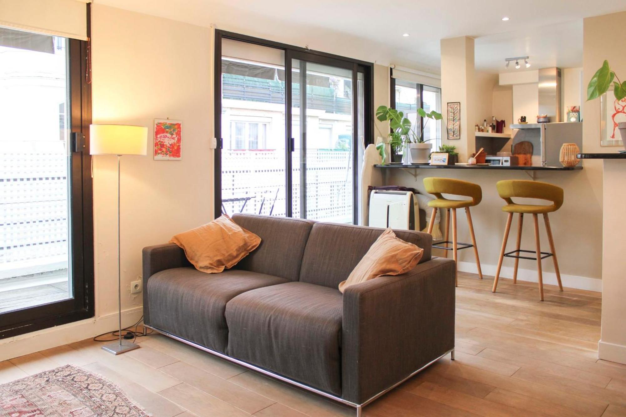 Bright Apartment With Unobstructed View París Exterior foto